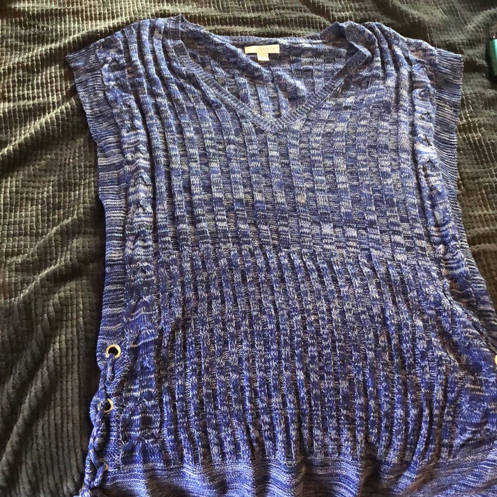 Short sleeve Sweater long shirt